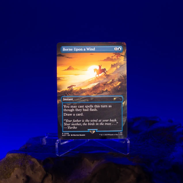 Magic the Gathering CCG: Secret Lair Drop - Playstation - Ghost of Tsushima card art