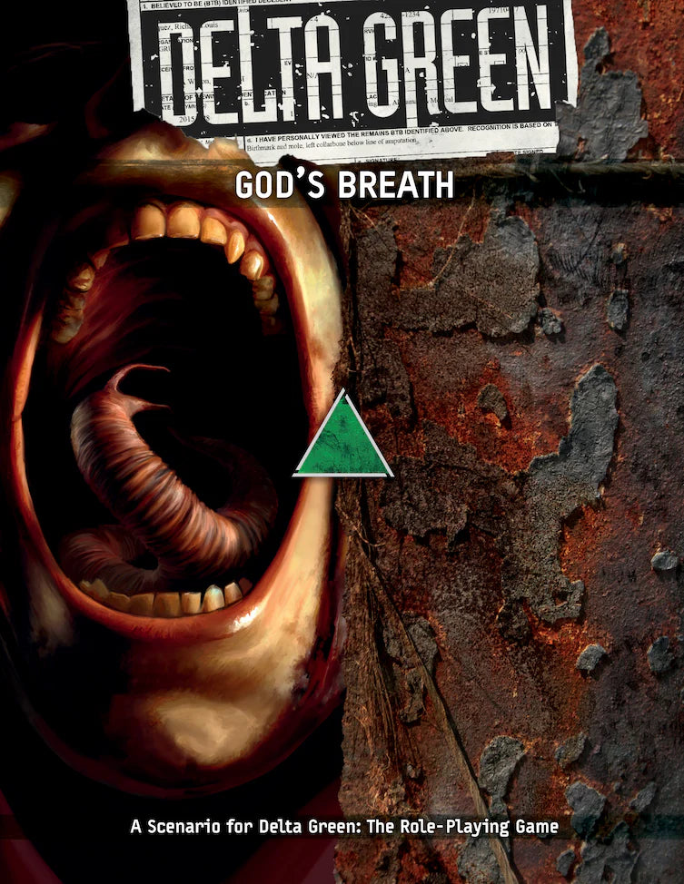 Delta Green RPG: God's Breath (Paperback) | Elderwoods