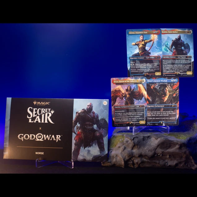 Magic the Gathering CCG: Secret Lair Drop - Playstation - God of War: Norse