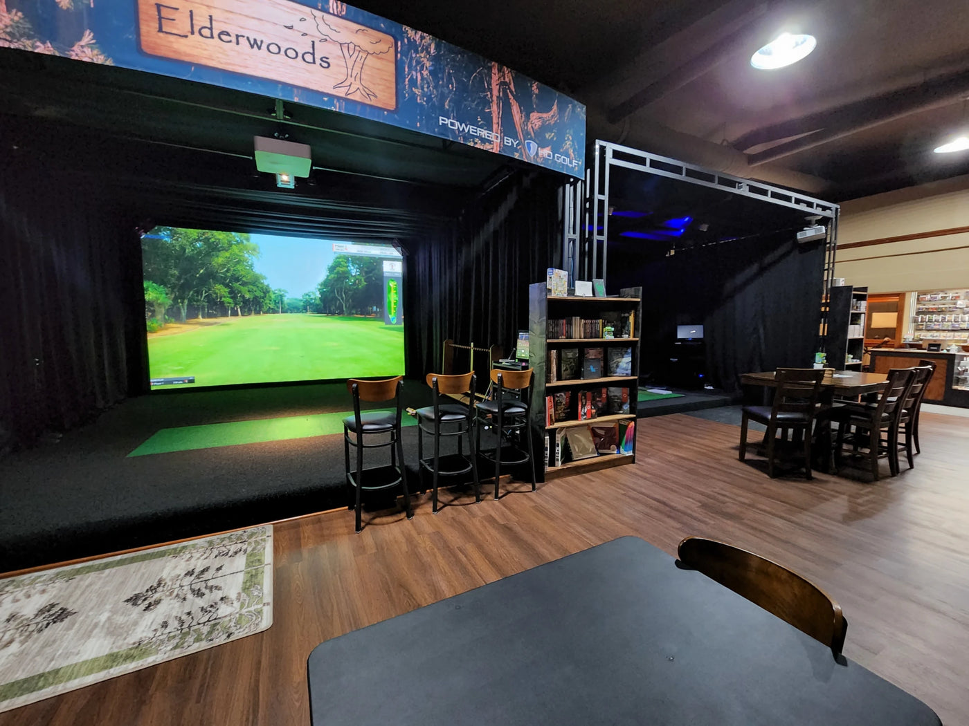 Inside our Golf Simulator Bays