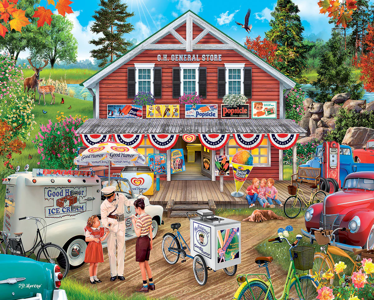 Good Humor General Store - 1000 Piece Jigsaw Puzzle White Mountain