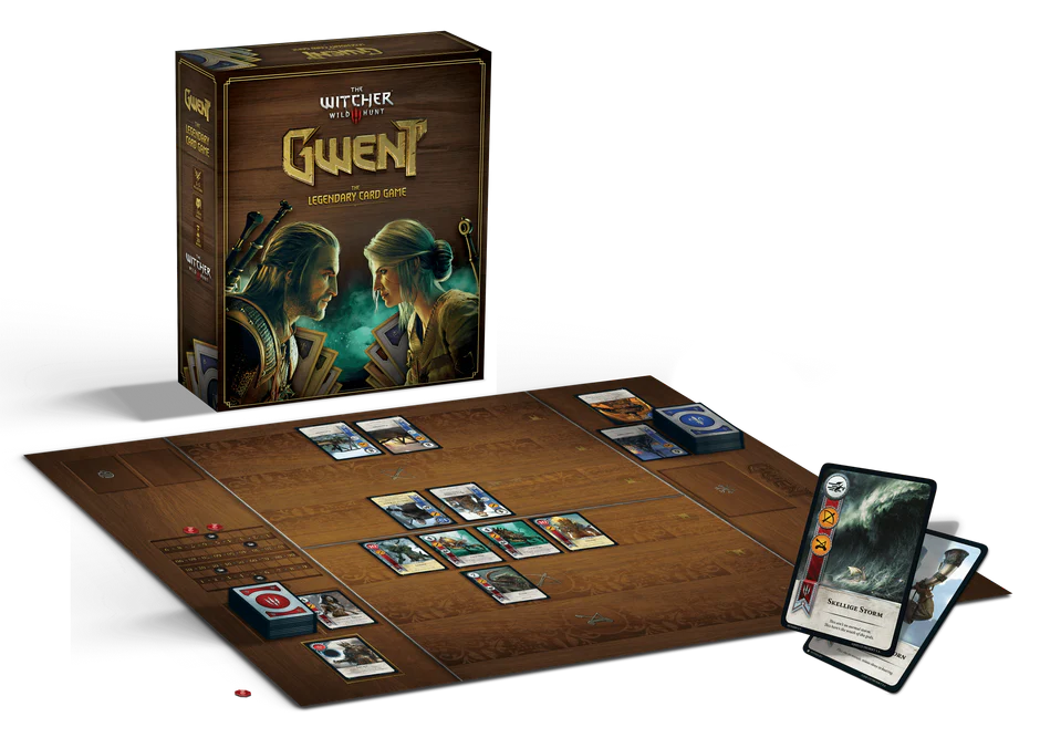 Gwent The Legendary Card Game The Witcher Wild Hunt gameplay setup with tactical card battles