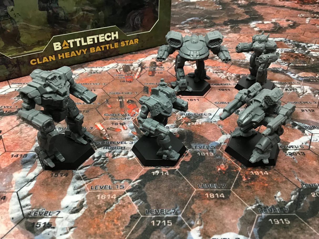 BattleTech: ForcePack - Clan Heavy Battle Star
