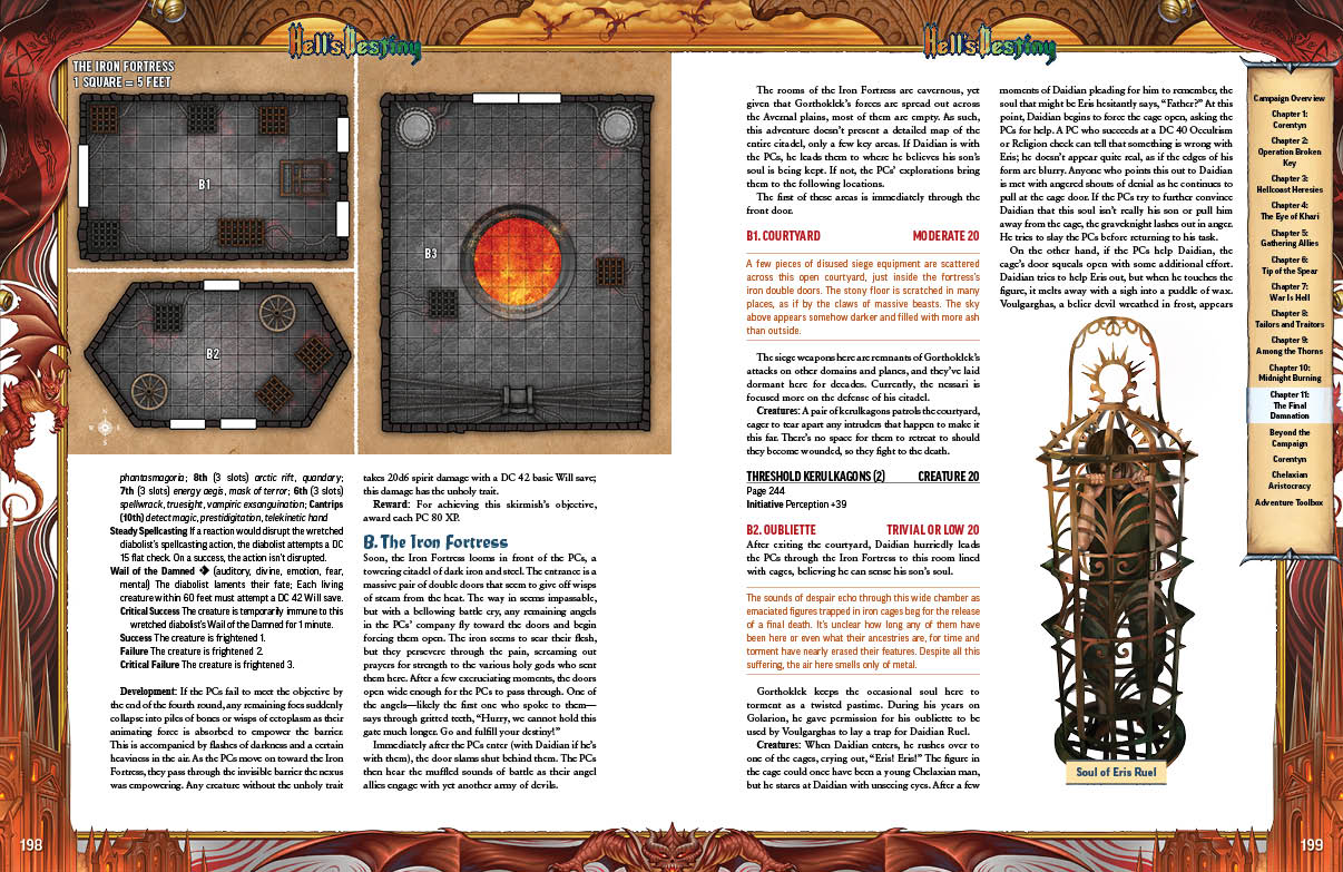 Pathfinder RPG, 2e: Adventure Path - Hell's Destiny Special Edition