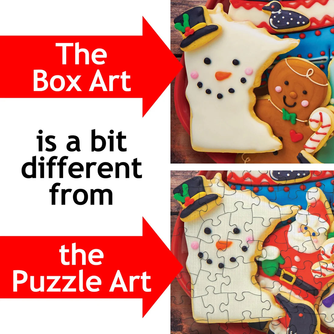 Holiday Cookies from Minnesota - 500pc Puzzle Twist