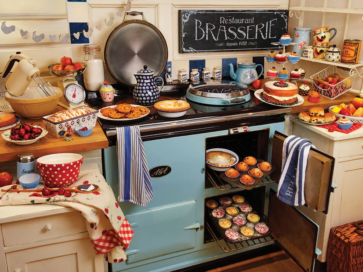 Home Cooking - 1000 Piece Jigsaw Puzzle White Mountain