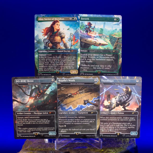 Magic the Gathering CCG: Secret Lair Drop - Playstation - Horizon: Into the Forbidden West