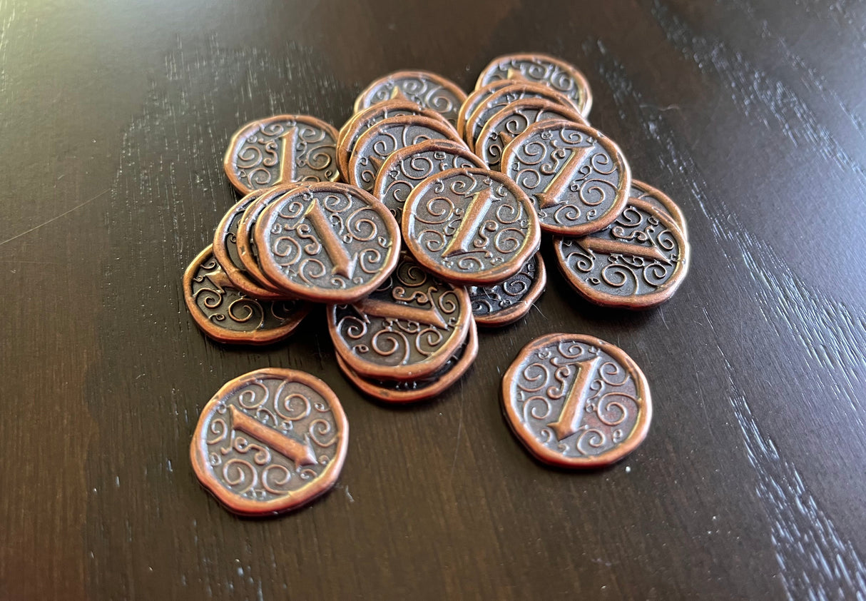 Libertalia - 54 Metal Doubloon Coins