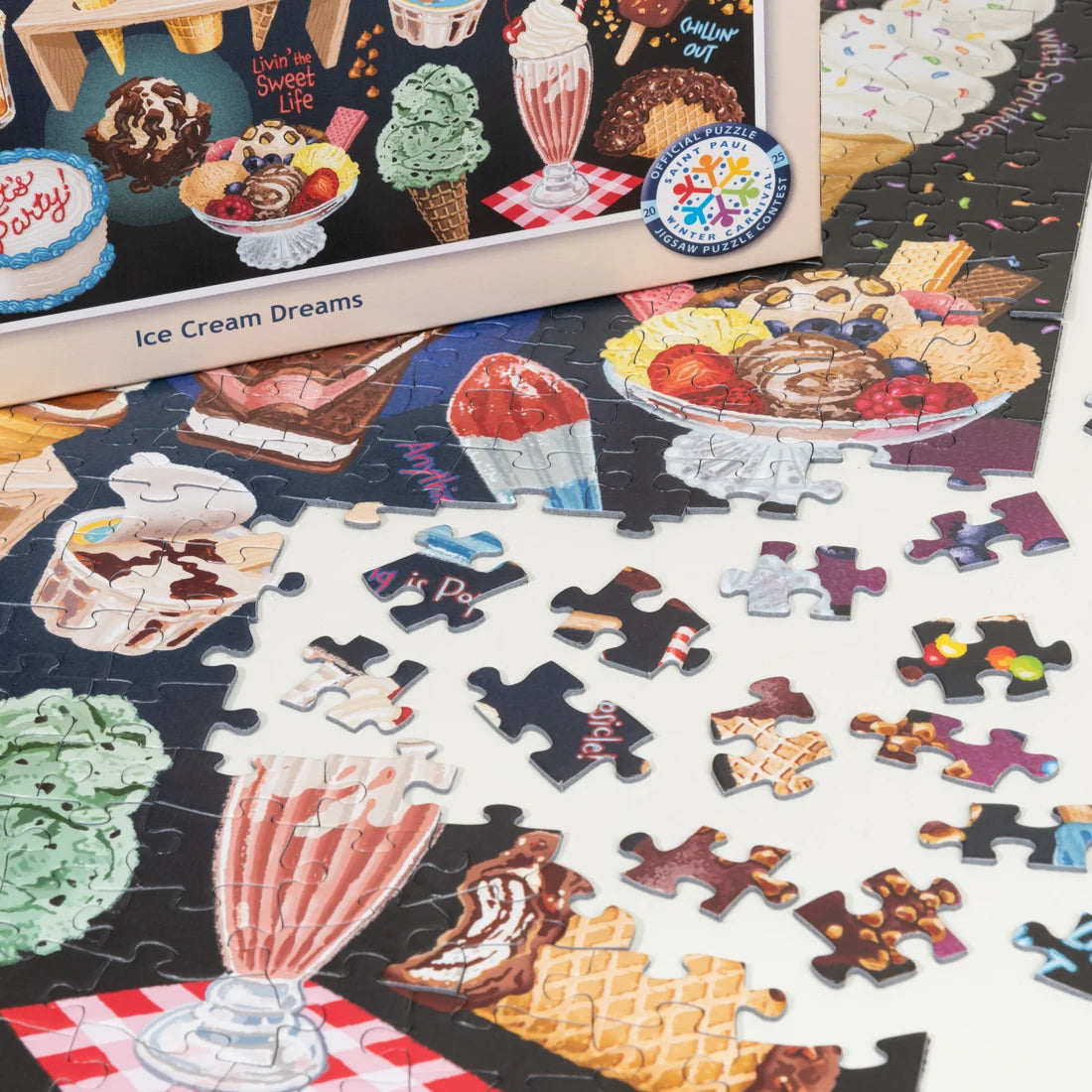 Ice Cream Dreams - 500pc Puzzle Twist