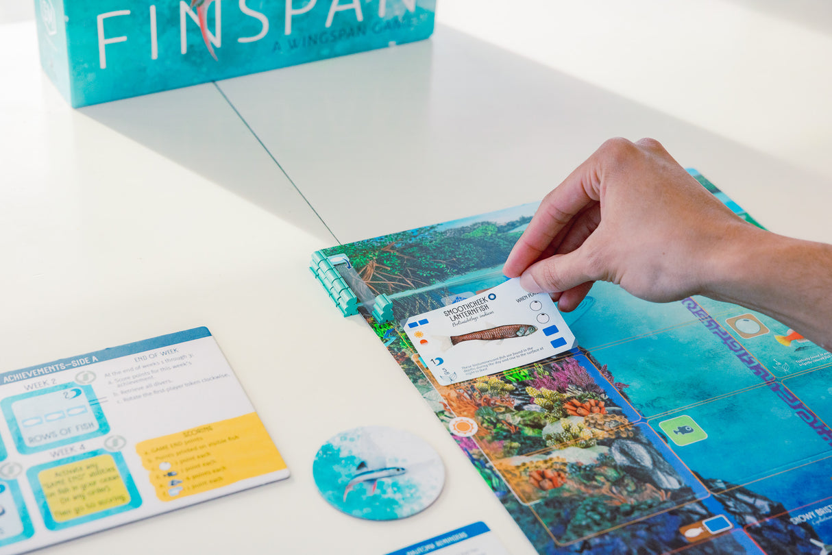 Finspan food chain and predator-prey relationships