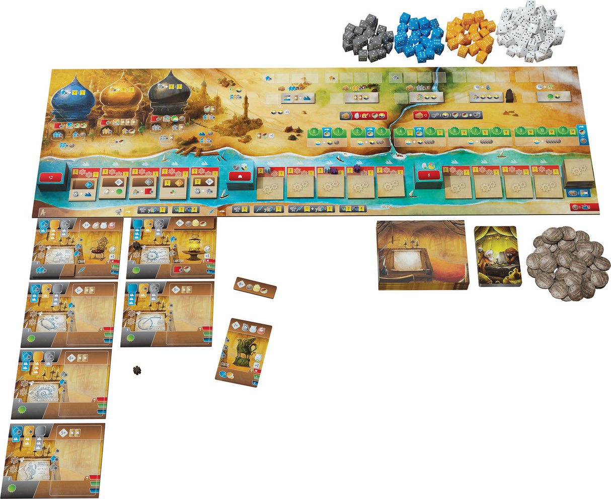 Inventors of the South Tigris player boards and components