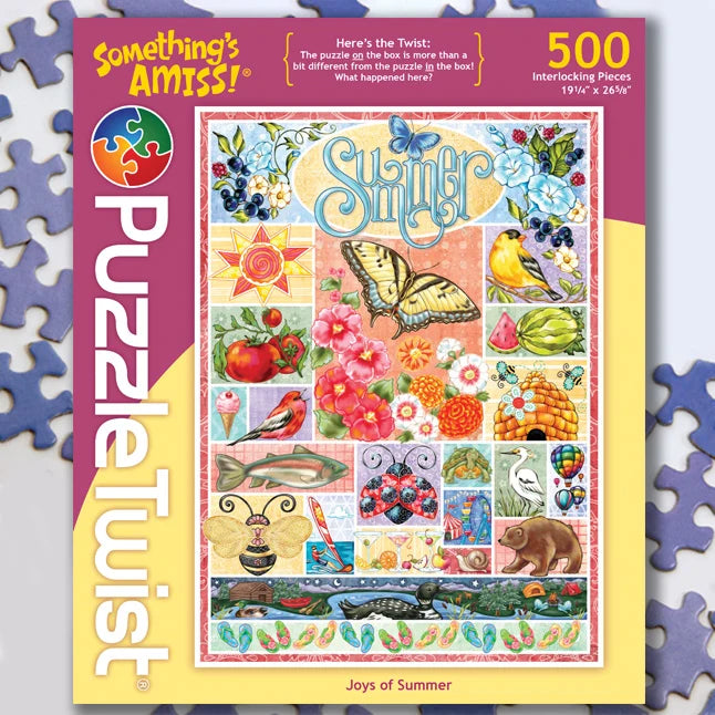 Joys of Summer - 500pc Puzzle Twist