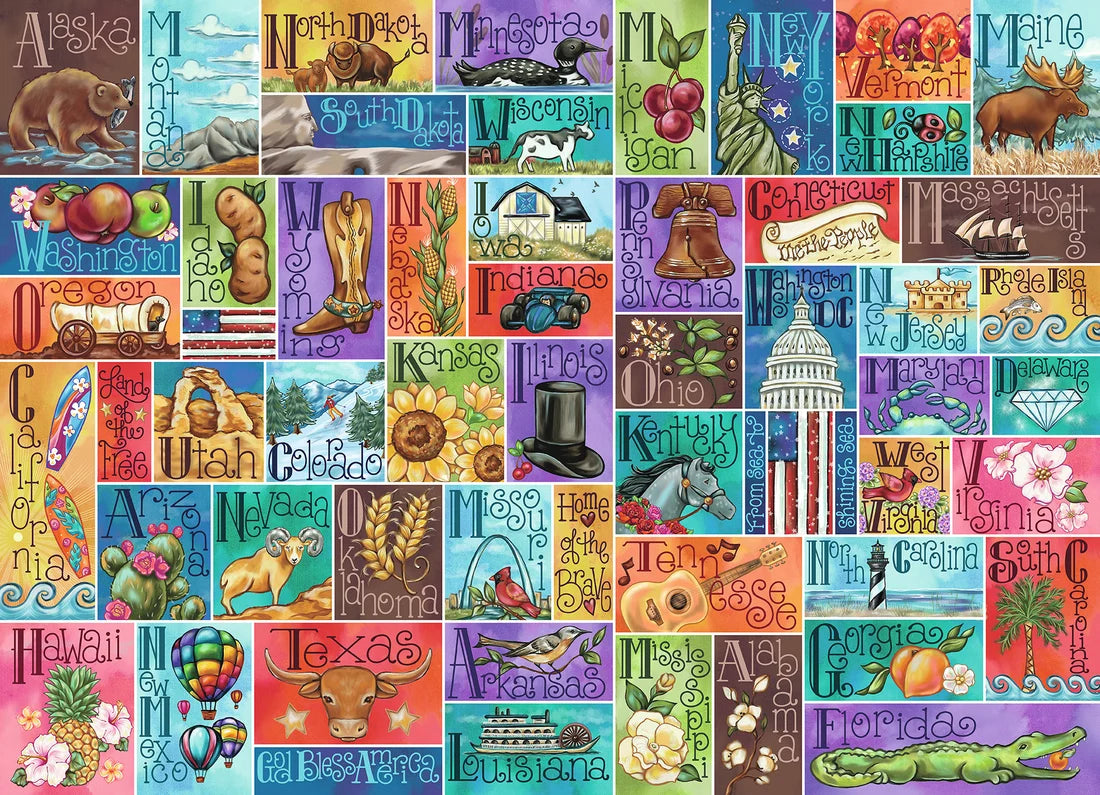 Land That I Love - 1000pc Puzzle Twist