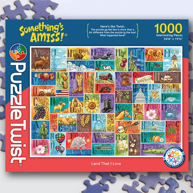 Land That I Love - 1000pc Puzzle Twist
