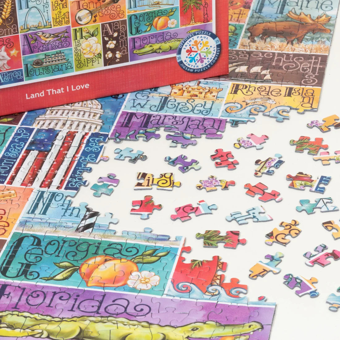 Land That I Love - 1000pc Puzzle Twist