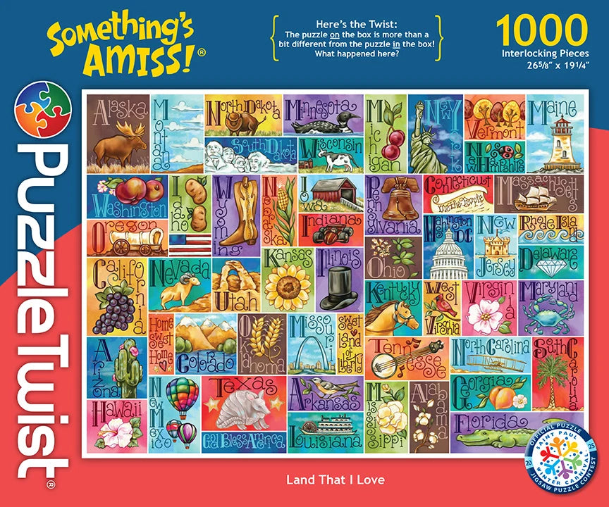 Land That I Love - 1000pc Puzzle Twist
