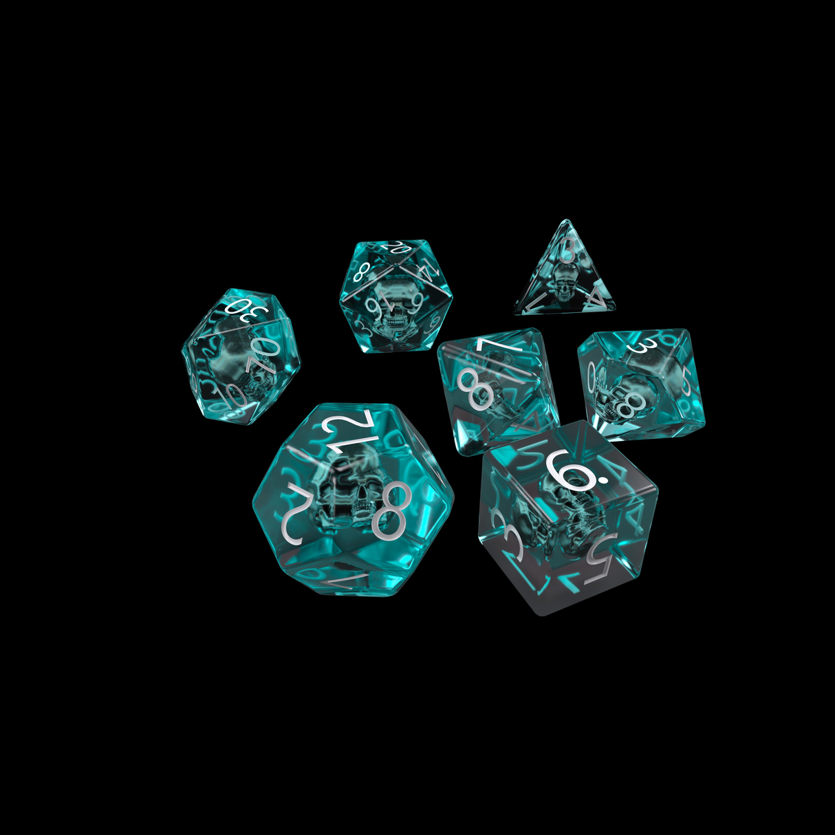 Land of Eem - Goo Dice showing unique translucent goo-filled design