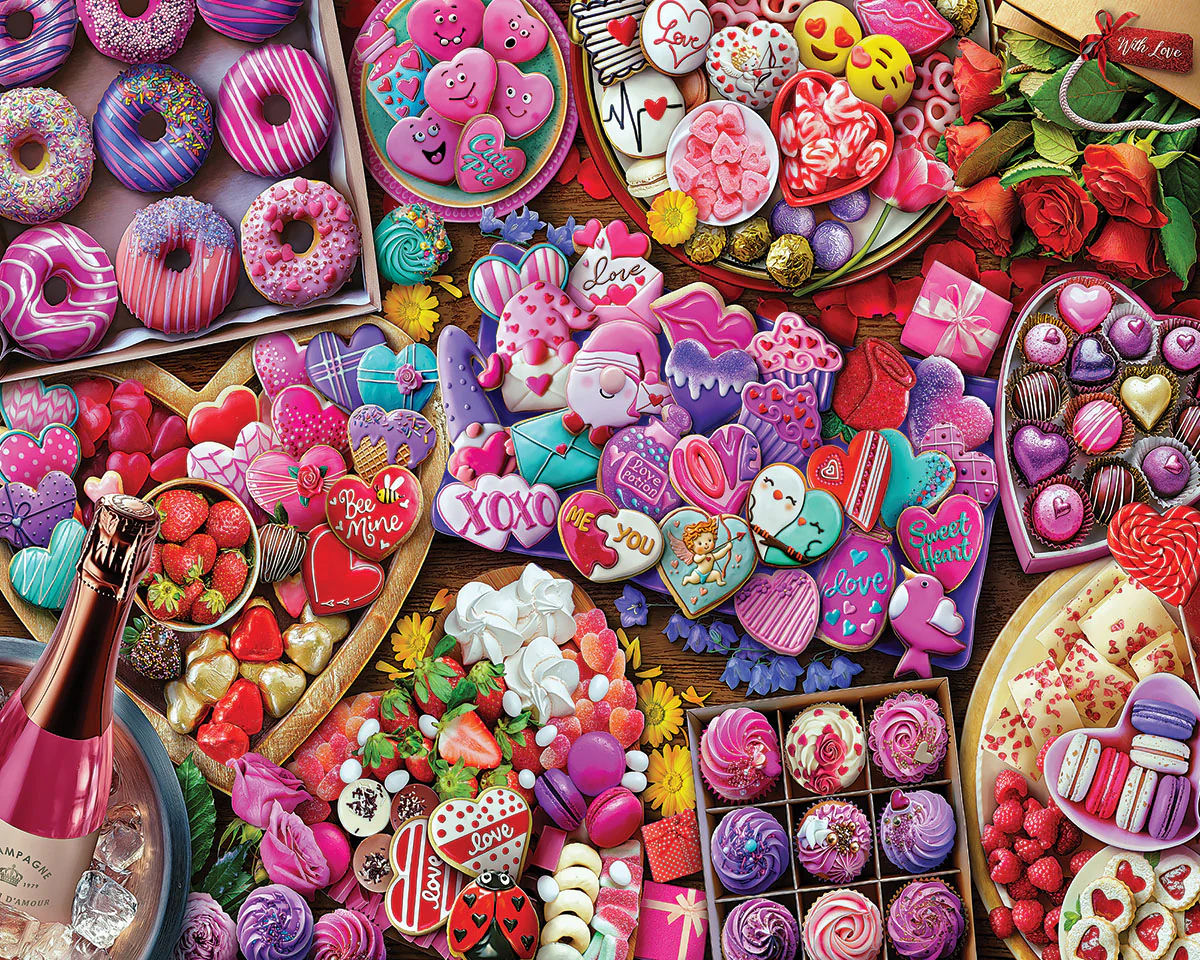 Love Treats - 1000 Piece Jigsaw Puzzle White Mountain