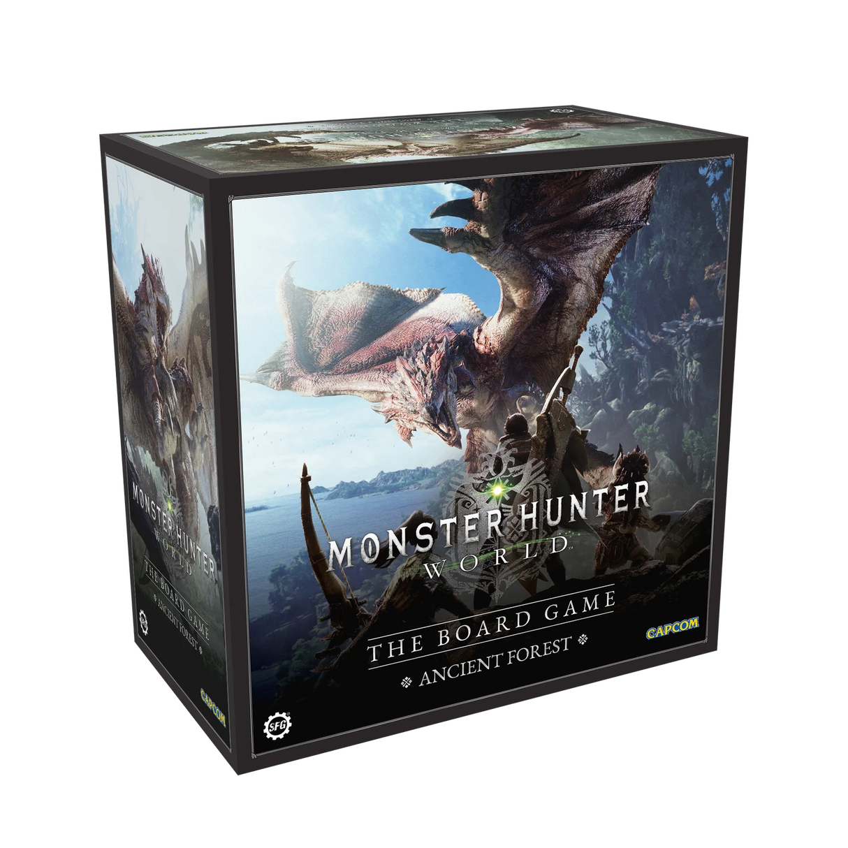 Monster Hunter World Ancient Forest cooperative board game box | Elderwoods