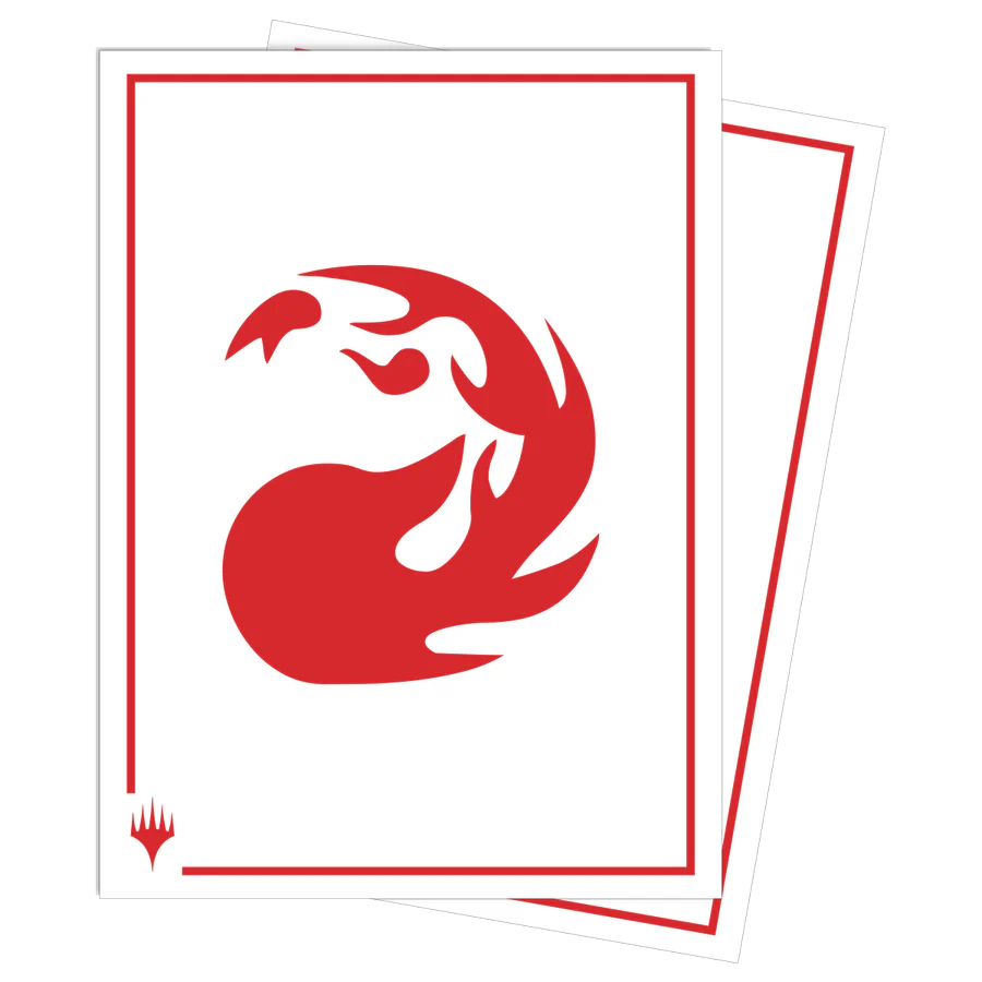 Ultra Pro Apex Sleeves Mana 8 Mountain Magic the Gathering | Elderwoods