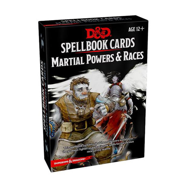 D&D 5e: Spellbook Cards - Martial Powers & Races Deck