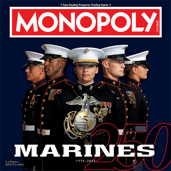 Monopoly Marines 250th Anniversary board game | Elderwoods