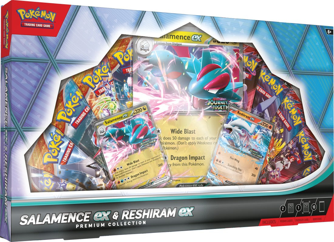 Pokemon TCG: Salamence ex & Reshiram ex Premium Collection