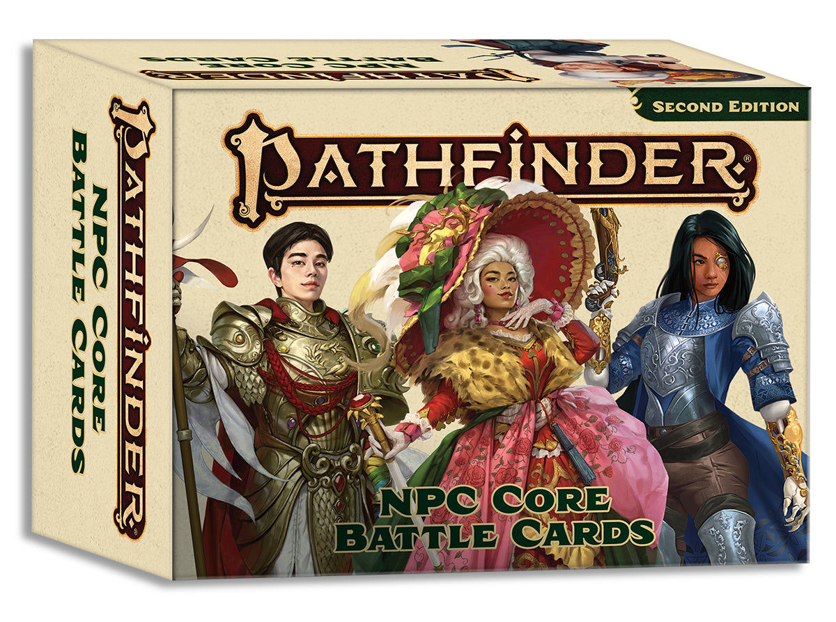 Pathfinder RPG 2e: NPC Core Battle Cards