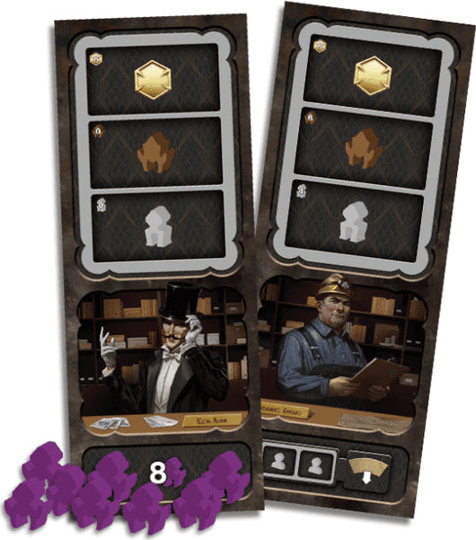 Barrage: Executive Officer A + Set of 8 Purple Machineries