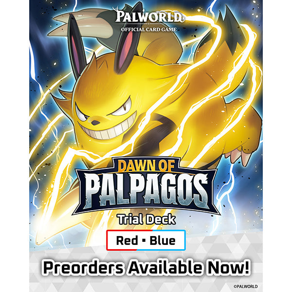 Palworld OCG: Dawn of Palpagos Trial Deck - Red & Blue