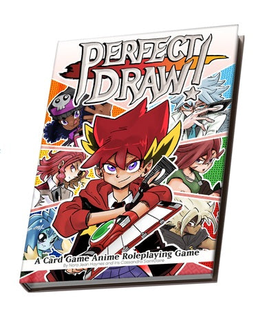 Perfect Draw RPG back cover with game details