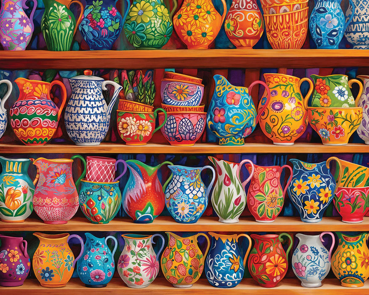 Pretty as a Pitcher - 300 Piece Jigsaw Puzzle White Mountain