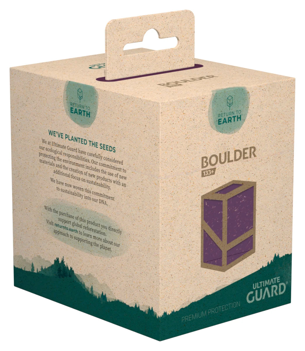 Ultimate Guard RTE Boulder 133+ Purple | Elderwoods