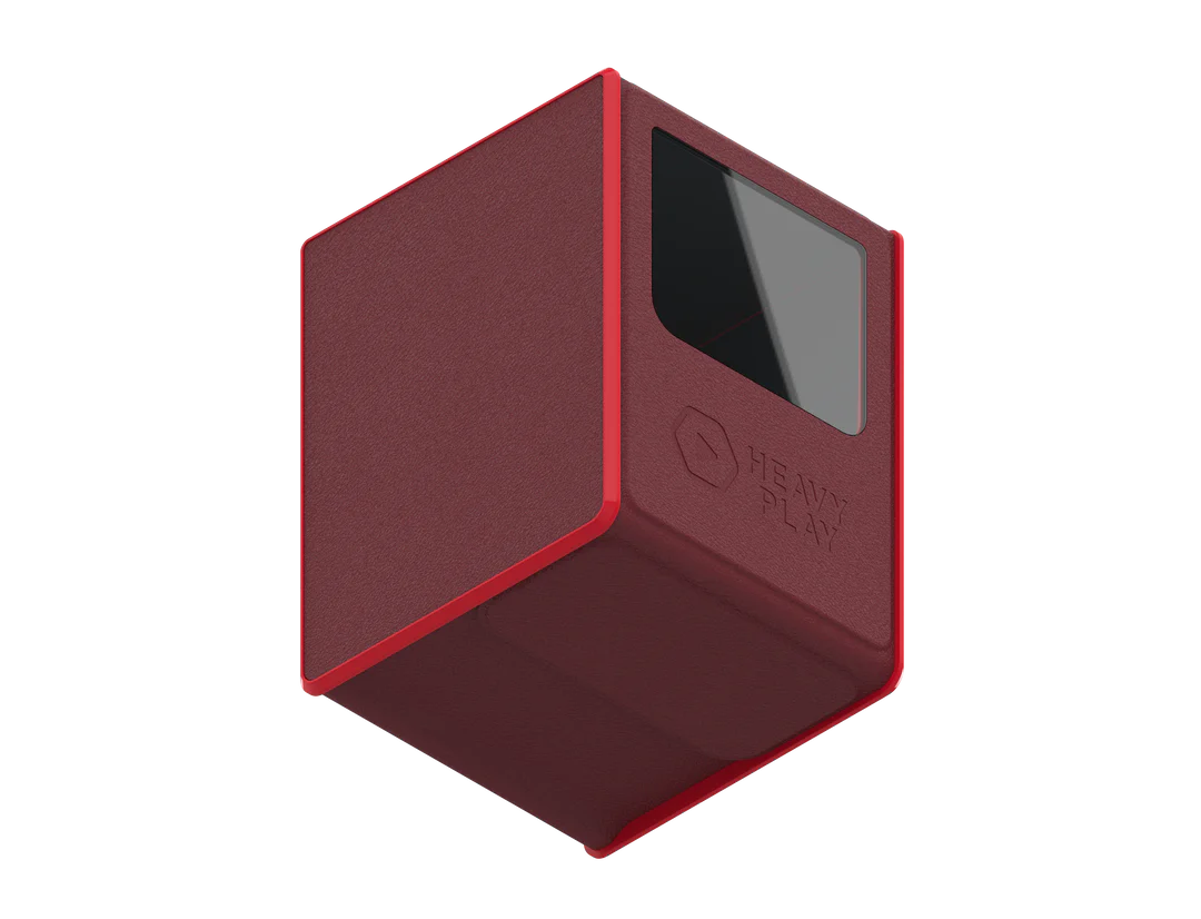 Heavy Play RFG Deckbox MAX 100DS: Barbarian Red | Elderwoods