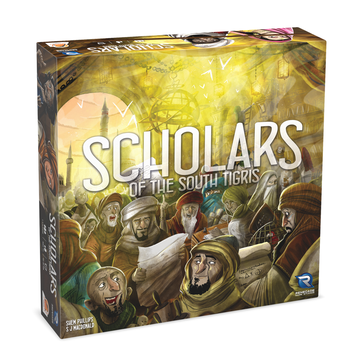 Scholars of the South Tigris board game | Elderwoods
