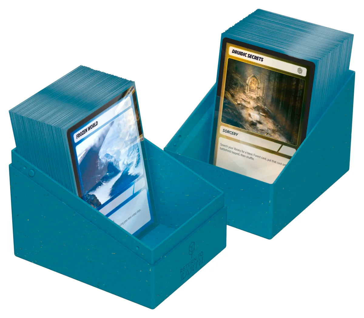 Ultimate Guard RTE Boulder 133+ Petrol side view with magnetic closure