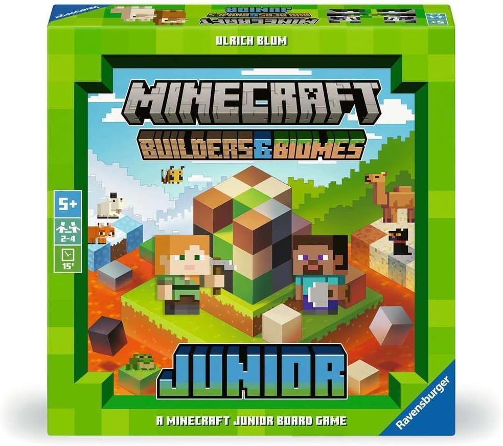 Minecraft: Builders & Biomes Junior board game | Elderwoods