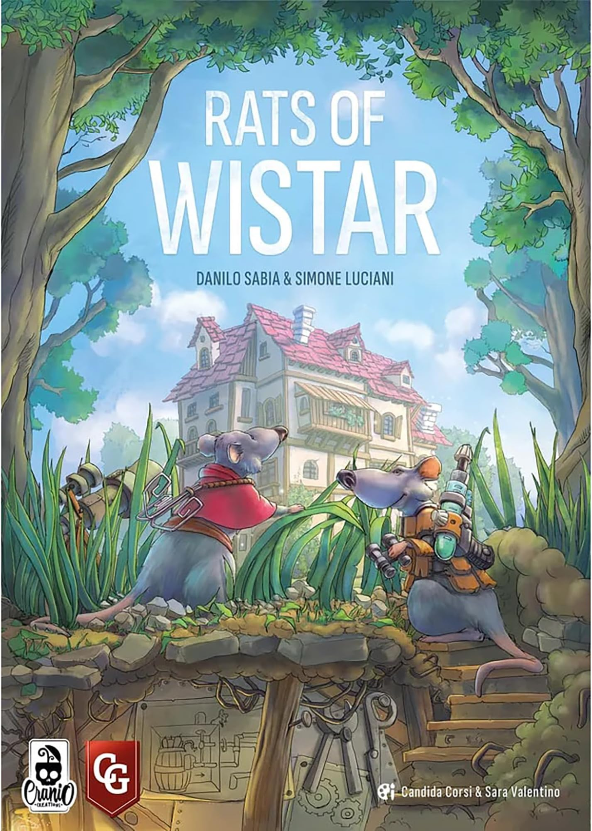 Rats of Wistar board game box | Elderwoods