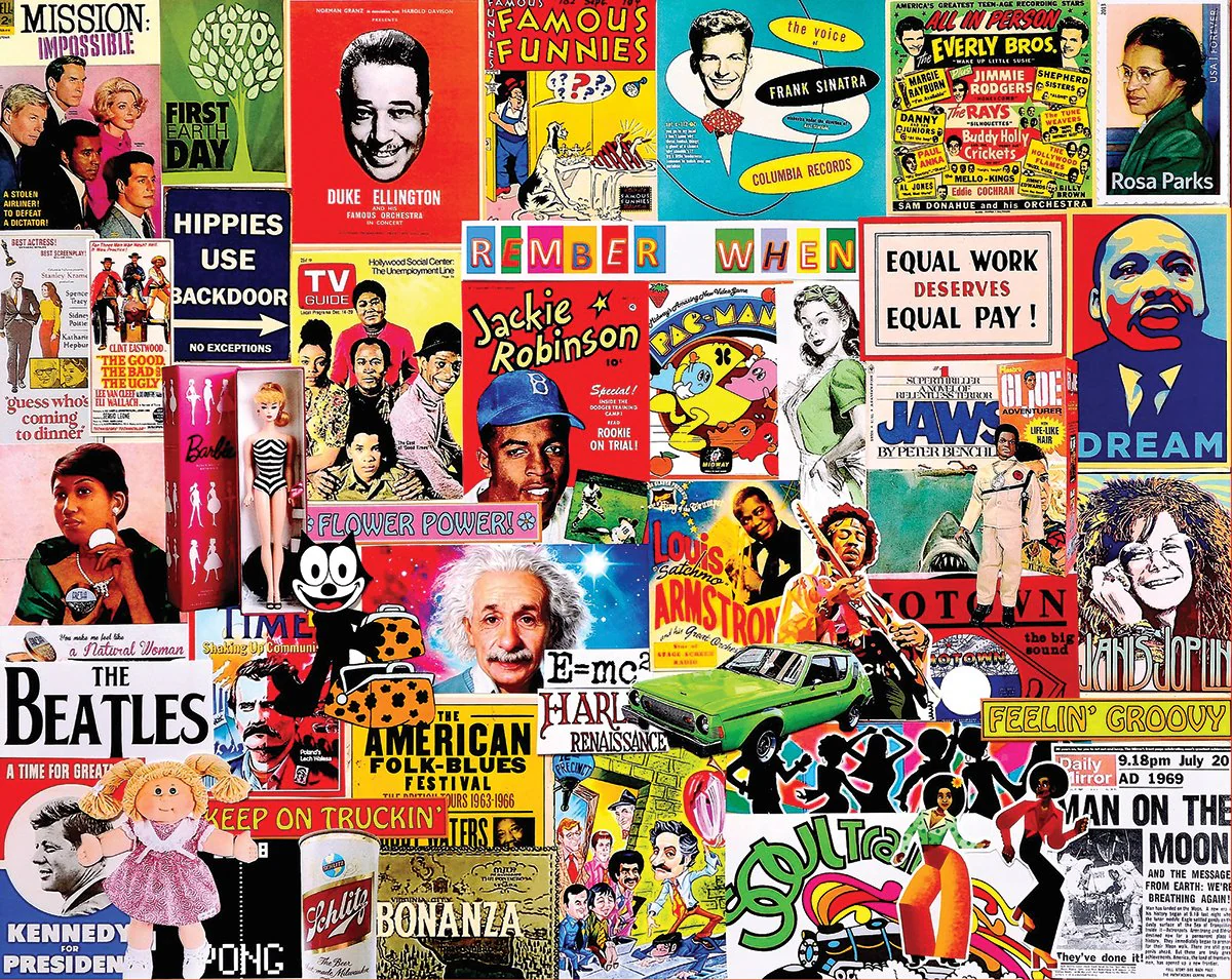 Remember When - 1000 Piece Jigsaw Puzzle White Mountain