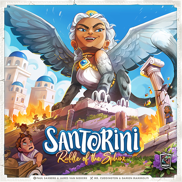 Santorini: Riddle of the Sphinx board game | Elderwoods