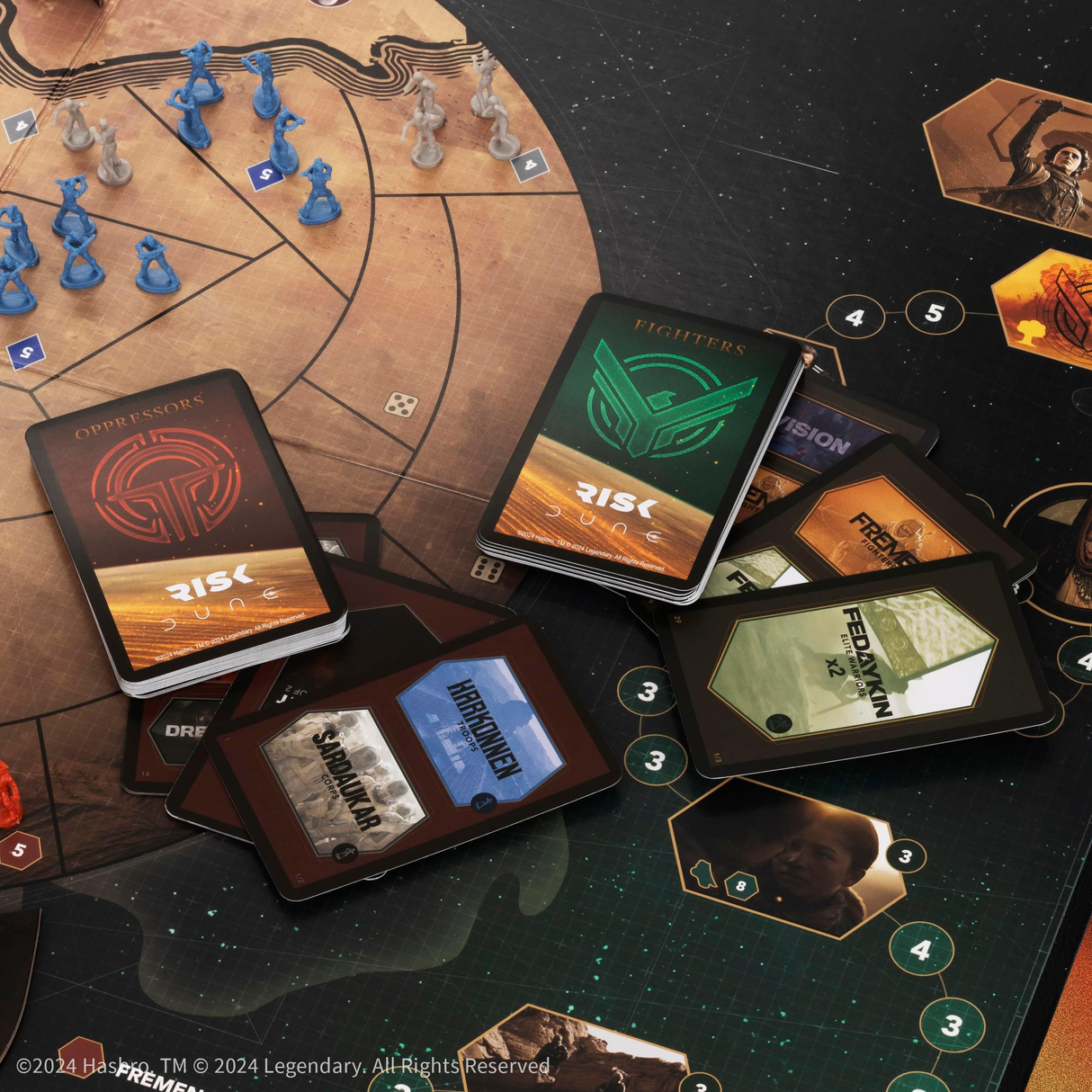 Risk: Dune gameplay overview and box contents