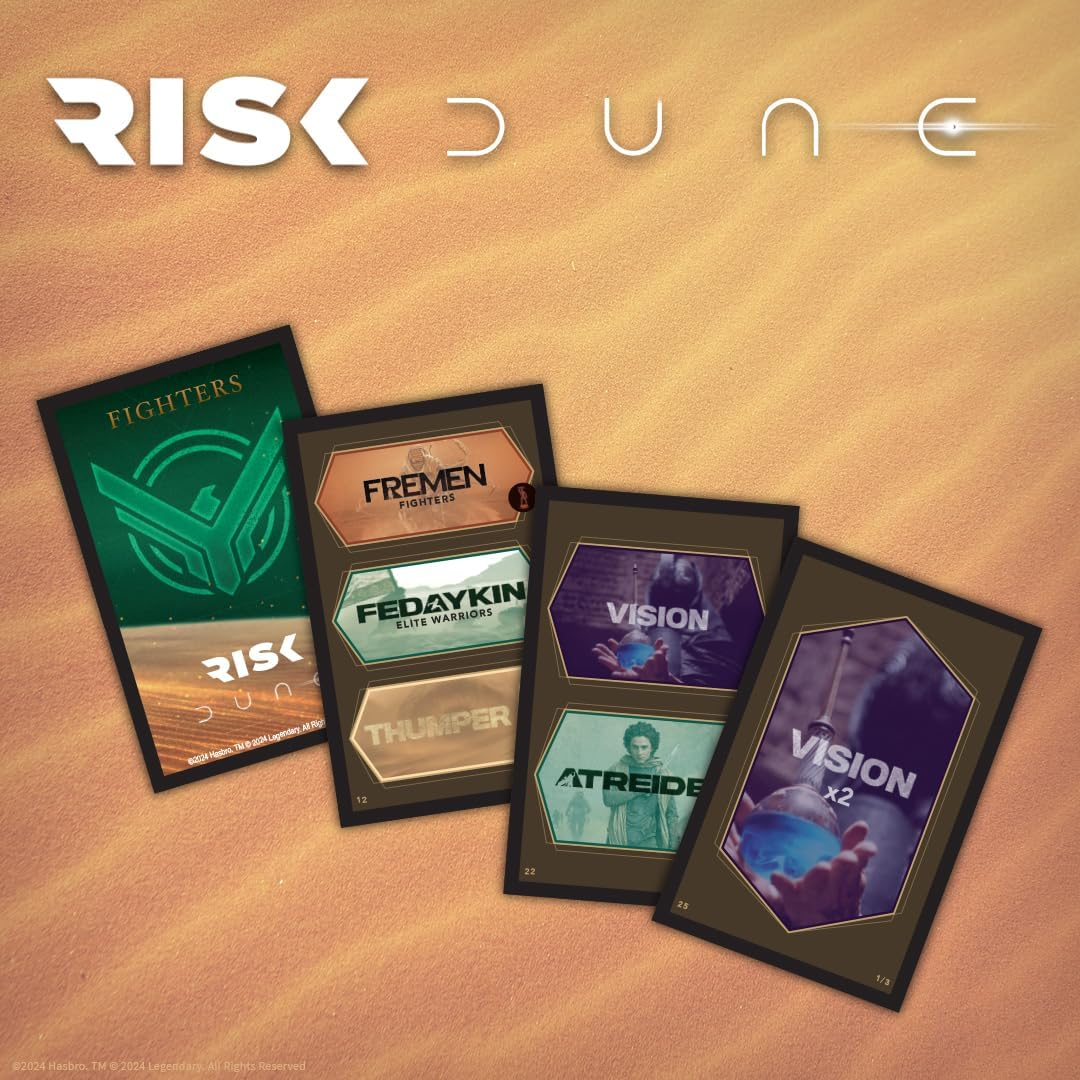 Risk: Dune faction cards and abilities