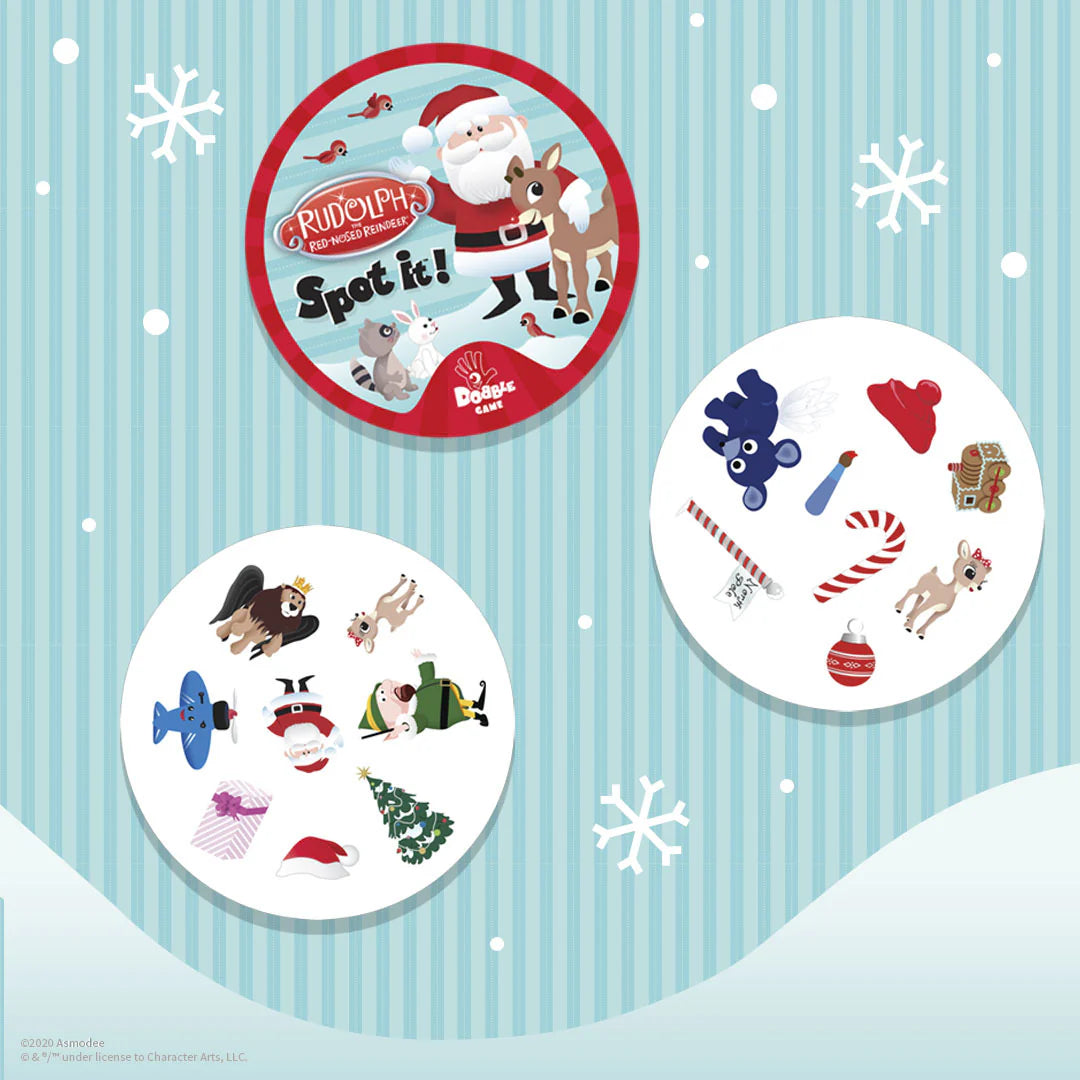 Spot It: Rudolph The Red-Nosed Reindeer