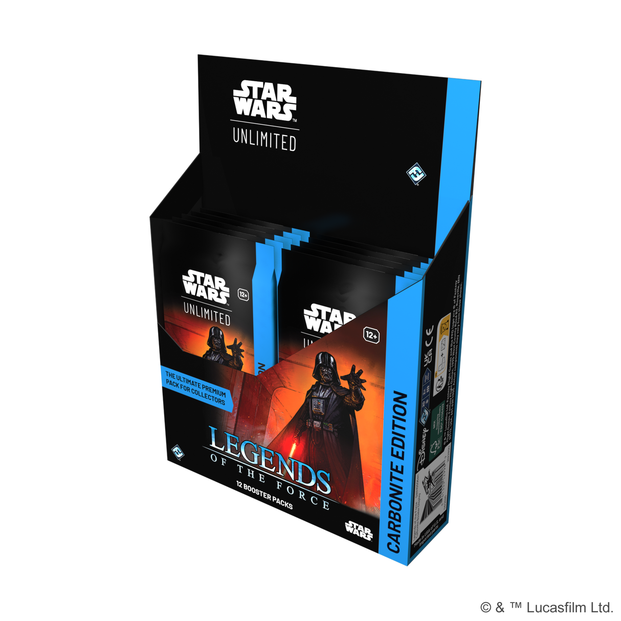Star Wars Unlimited: Legends of the Force - Carbonite Booster Box