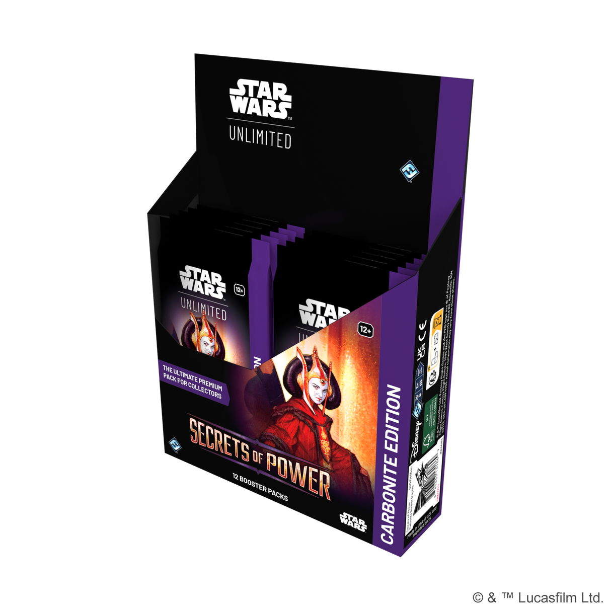 Star Wars Unlimited: Secrets of Power Carbonite Booster Box | Elderwoods