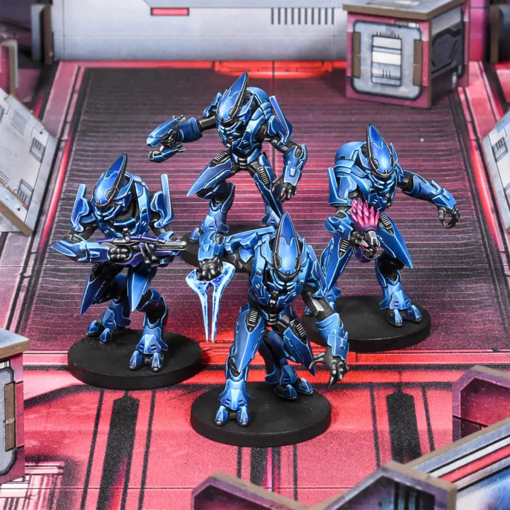 Halo: Flashpoint - Banished Sangheili Mercenaries RPG painted miniature showcase