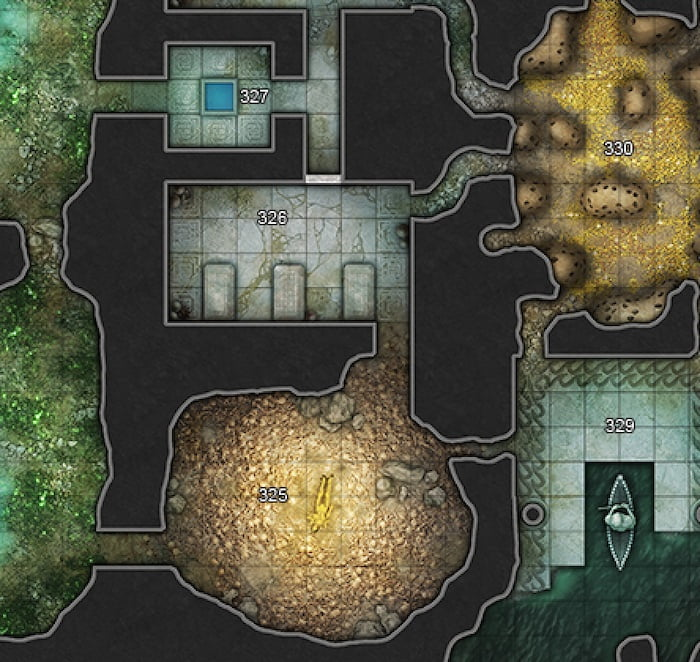 Map Folio: Scarlet Citadel dungeon map layout