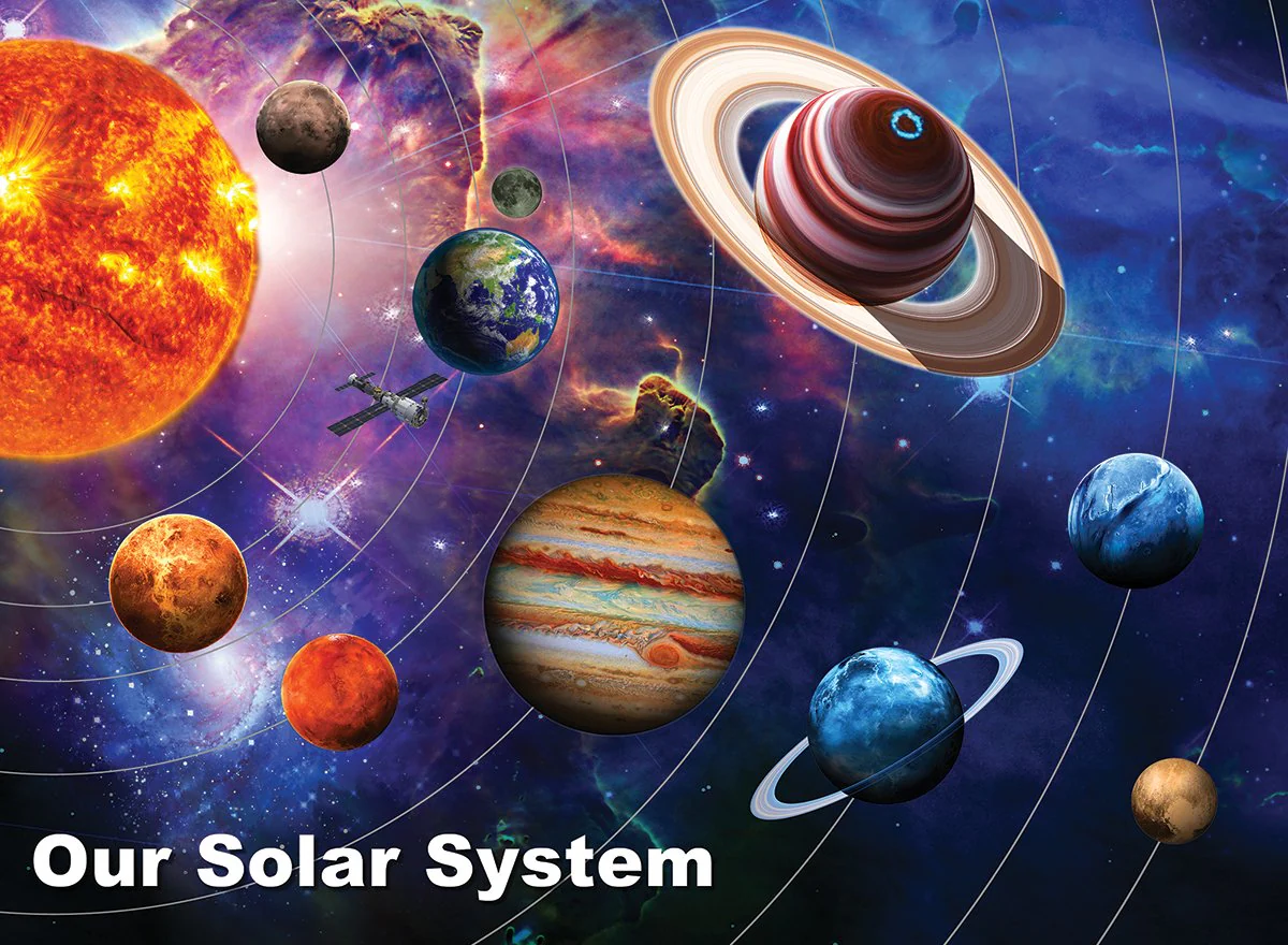 Solar System - 300 Piece Jigsaw Puzzle White Mountain