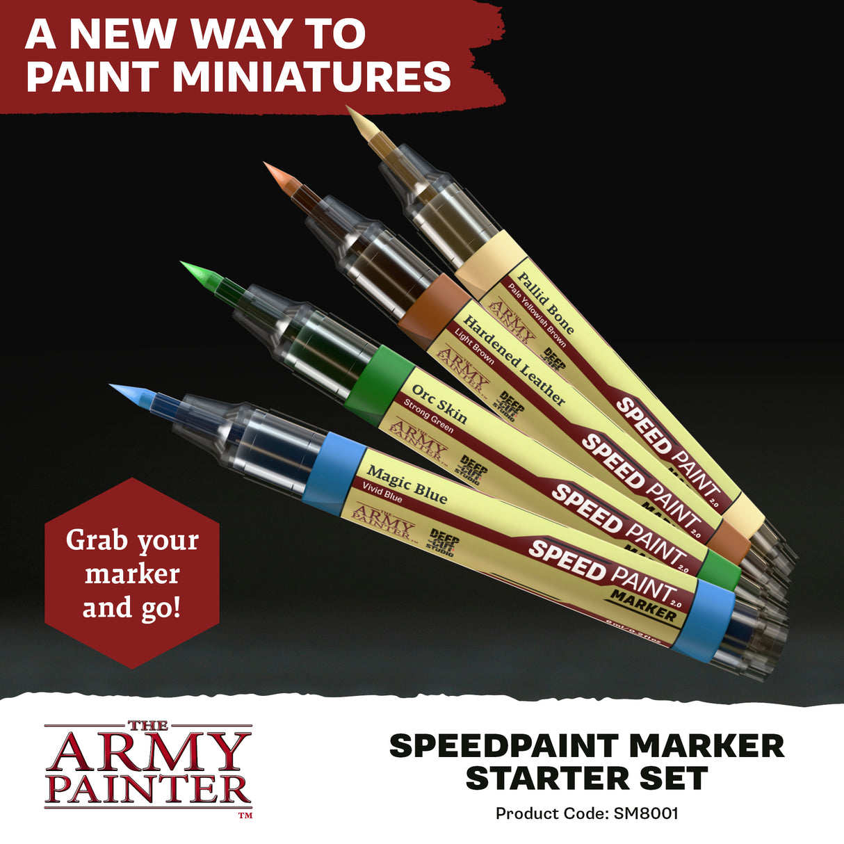 Speedpaint Markers Starter Set (10 markers)