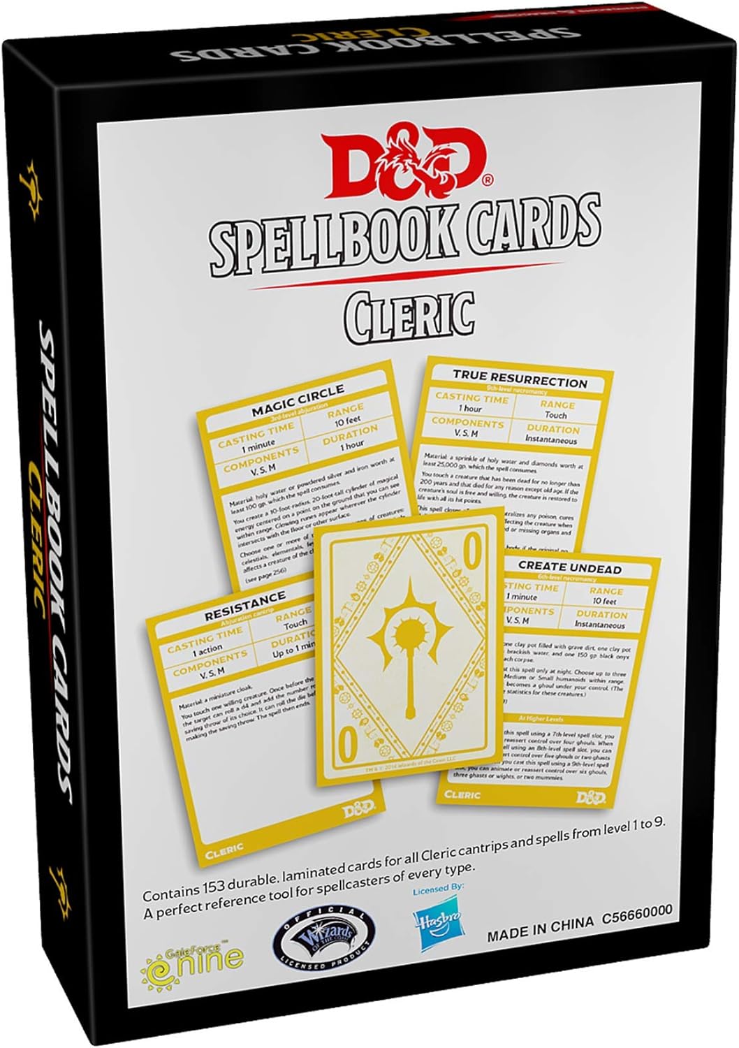D&D 5e: Spellbook Cards - Cleric Deck